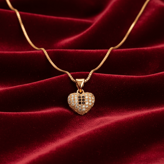 MistHeart Diamond Pendant ¥-0011 (Golden) - MAWKLUXORA