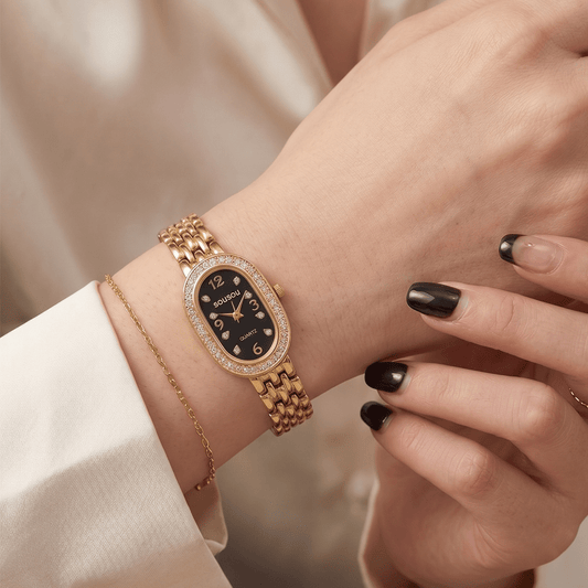 Luxury Watch & Bracelet Combo - MAWKLUXORA