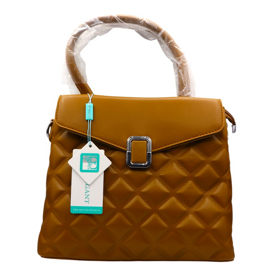 The Heritage Tan Diamond HandBag RP 0094 (Brown)
