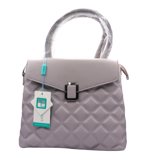 The Heritage Tan Diamond HandBag RP 0094 ( Light Grey)