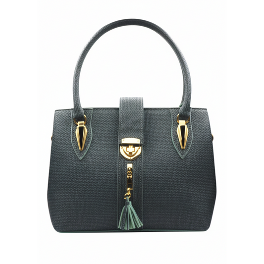 The Sand-weave Tassel HandBag RP 0098 (Green)