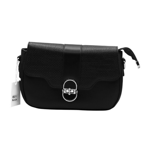 Textured Saddle Bag RP 0091 (Black)