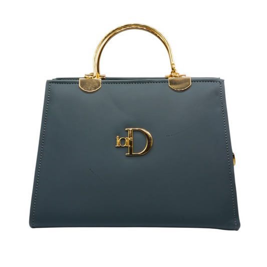 The Dior Signature Metal Handle Bag USD 0112 ( Grey)