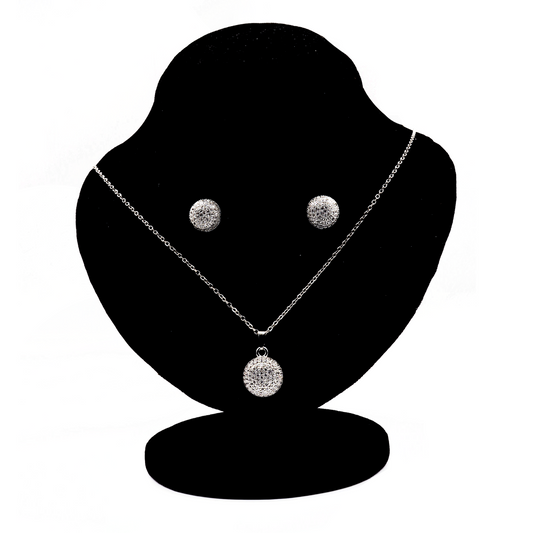 Round Cluster Set $_0065 (Silver)