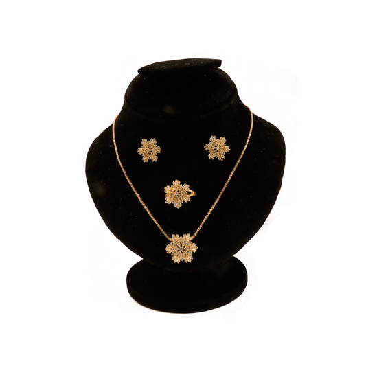 Imperial Bloom Set ¥-0016 (Golden-White)