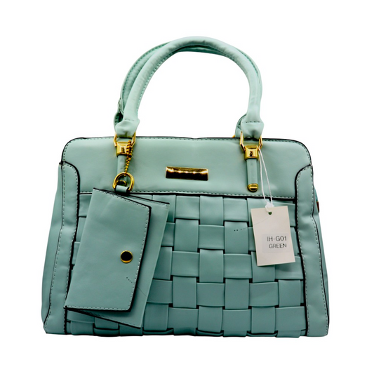 The Artisanal Woven Satchel RP 0090 (green)