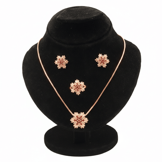 Imperial Bloom Set ¥-0018 (Golden-Red) - MAWKLUXORA