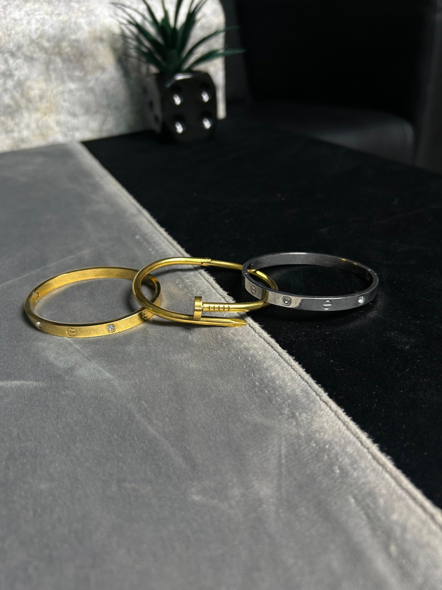 Daily Wear Set of Three Cartier Bracelet