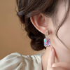 Teardrop Halo Studs $_0054 (Golden-Multishade)
