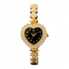 Crystal Blossom Golden and Black Luxury Watch SOU514 - MAWKLUXORA