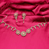 Kundan Style $_0048 (Silver-Pink) - MAWKLUXORA