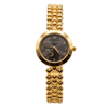 Golden and Black Grace Slim Link Watch SOU513 - MAWKLUXORA