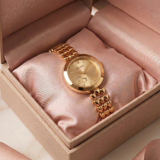 Golden Grace Slim Link Watch SOU513