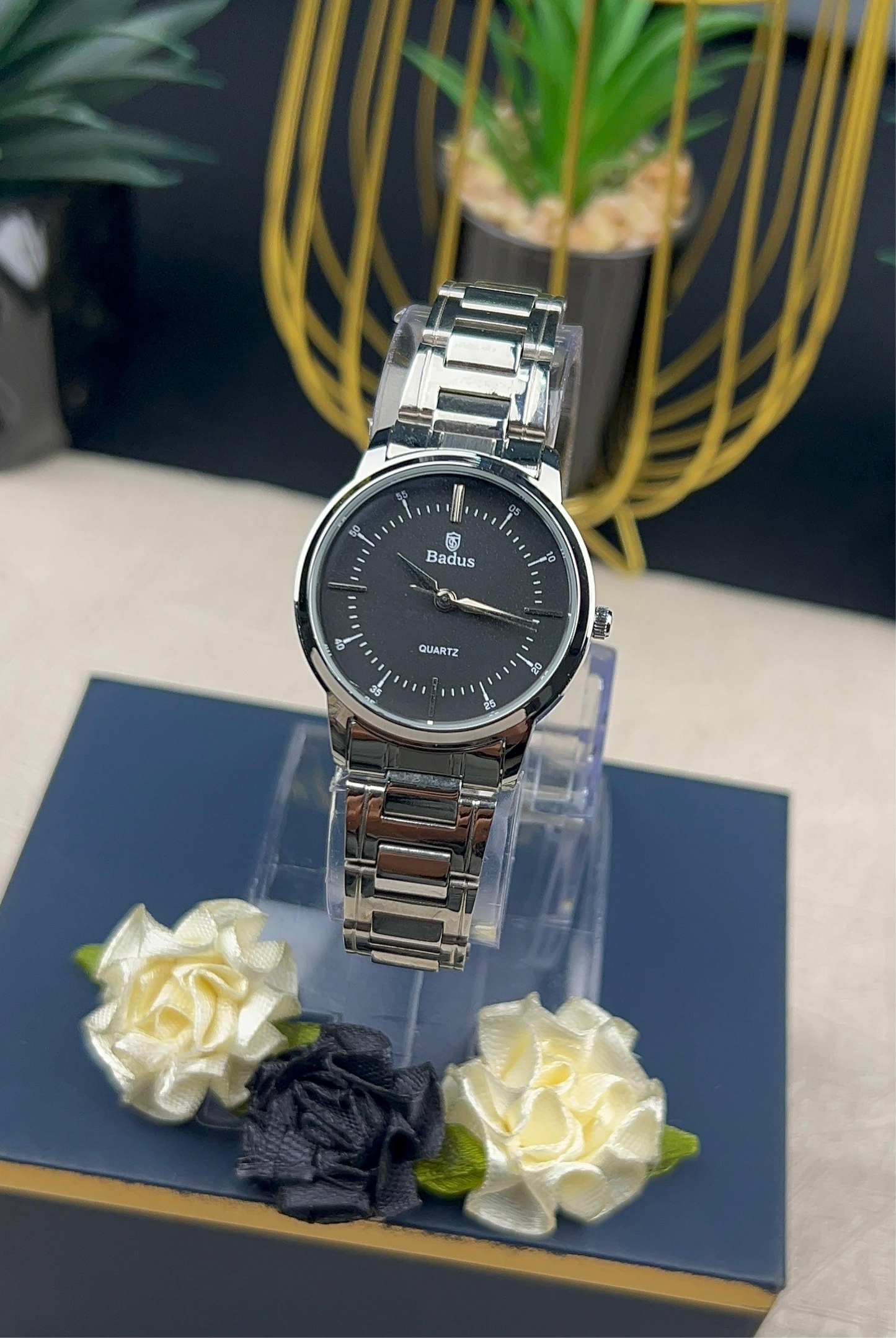 Regal Quartz- Black Dial