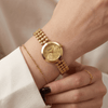 Golden Grace Slim Link Watch SOU513 - MAWKLUXORA