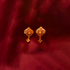 Lattice Drop Earrings ¥-0039 (Golden)