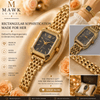 Ladies Golden Tank Designer Watch SOU625 - MAWKLUXORA