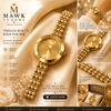 Golden Grace Slim Link Watch SOU513 - MAWKLUXORA