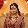 Bridal Jewellery Set --$_0073 (Golden-Red)