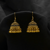 Traditional Jhumka $_0057 (Golden-Black) - MAWKLUXORA
