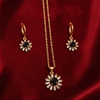 Golden Black Nacklace Set $_0066 (Golden-Black) - MAWKLUXORA