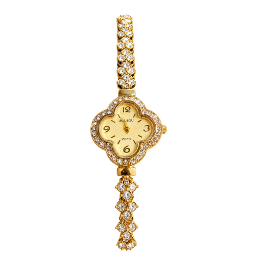 Royal Golden Clover Jewelry Watch SOU511
