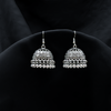 Traditional Jhumka $_0059 (Silver-Transperant)