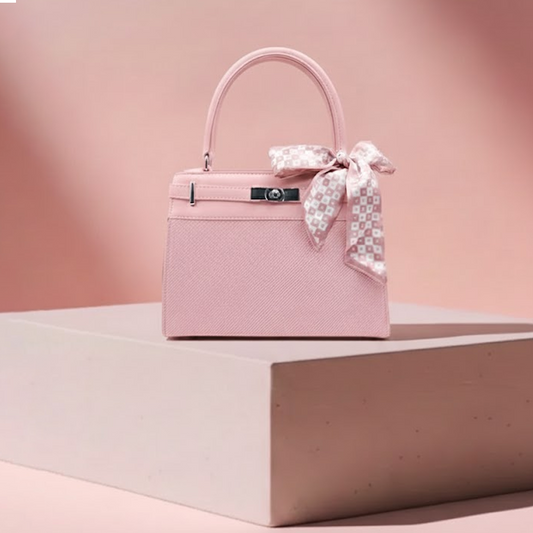 The Parisian Silk-Accent Tote RP 0095 (Pink)
