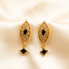 Prism Drop Hoops ¥-0033 (Golden-Black) - MAWKLUXORA