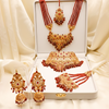 Bridal Jewellery Set --$_0073 (Golden-Red)