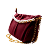 The Luna Pearl HandBag USD 0111 ( White Mahroon ) - MAWKLUXORA