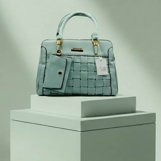 The Artisanal Woven Satchel RP 0090 (green)