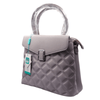 The Heritage Tan Diamond HandBag RP 0094 ( Light Grey) - MAWKLUXORA