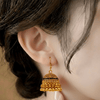 Traditional Jhumka $_0057 (Golden-Black) - MAWKLUXORA