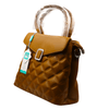 The Heritage Tan Diamond HandBag RP 0094 (Brown) - MAWKLUXORA