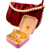 Luxury Pearl Clutch with Premium Jewelry Gift Set