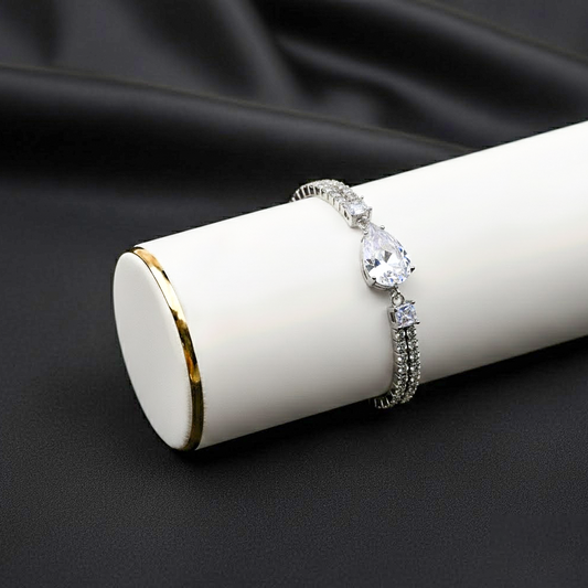 Pear Shaped Chain Barcelet $_0063