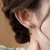 Prism Drop Hoops ¥-0033 (Golden-Red) - MAWKLUXORA