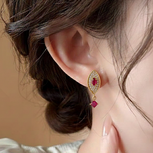 Prism Drop Hoops ¥-0033 (Golden-Red)