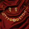 Kundan Style $_0048 (Silver-Golde-Black)