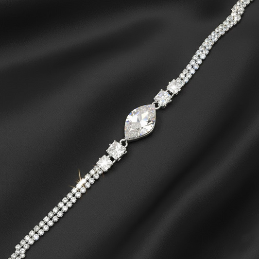 Pear Shaped Chain Barcelet $_0063