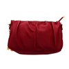The Luna Pearl HandBag USD 0111 ( White Mahroon ) - MAWKLUXORA