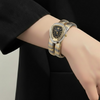 Eternal Noir Silver-Golden Snake Watch EXP-0113