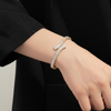 Thin Ribbon Bracelet $_0064 (Golden-Transperant)
