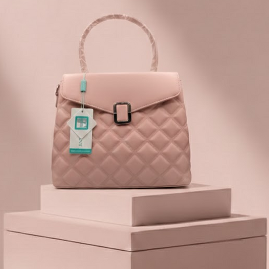 The Heritage Tan Diamond HandBag RP 0094 (Pink)