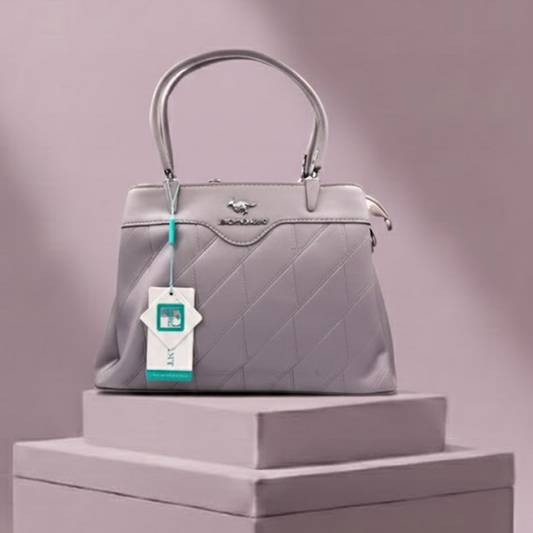 Lavender Luxe Satchel RP 0092 (Lite Grey)