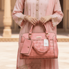 The Artisanal Woven Satchel RP 0090 (Pink) - MAWKLUXORA