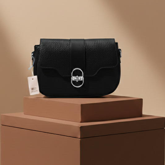 Textured Saddle Bag RP 0091 (Black)