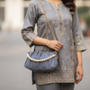 The Luna Pearl HandBag USD 0111 ( Grey White )
