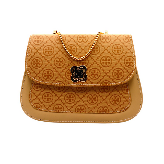 Van Cleef Style Luck Monogram Bag RP 0107 (Beige)